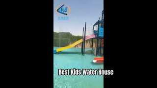 Aqua Park Plastic Material Water House for Children Play Pool Made By MILAN