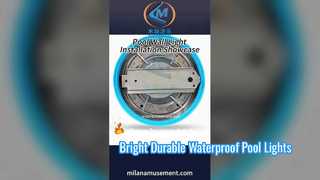 Premium Waterproof LED Pool Lights for Stunning Night Views