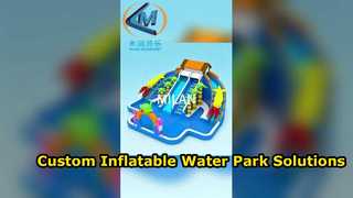 Custom Inflatable Water Park