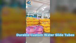 Durable Customized Logo Slide Tube for Lazy River Wave Pool Water Slide