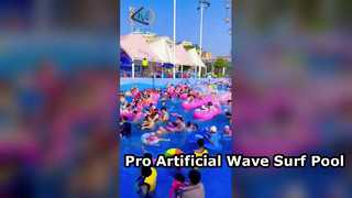 Artificial Wave Surf Pool Big Scale Low Noise 2-10m Wave Length